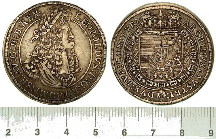 AUSTRIA. LEOPOLD I, 1657-1705. 1/2 ... 