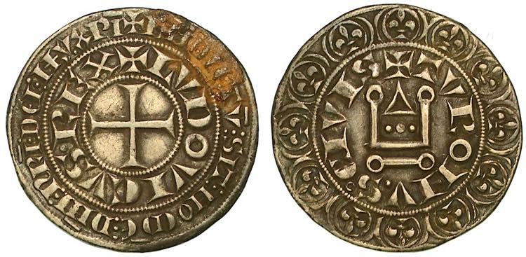FRANCIA. LOUIS IX, 1226-1270. Gros ... 