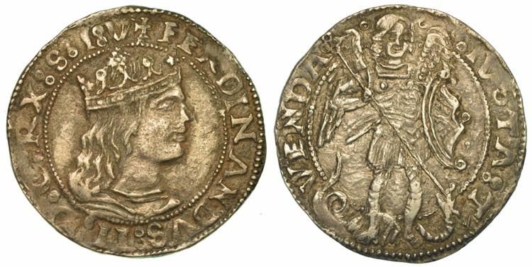 NAPOLI. FERDINANDO II DARAGONA, ... 