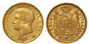 MILANO. Napoleone I, 1801-1815., 20 Lire ... 