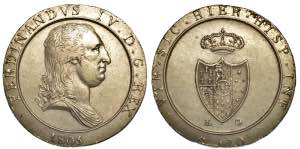 NAPOLI. Ferdinando IV di Borbone, 1799-1805 ... 