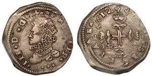 MESSINA. Filippo III, 1598-1621., Da 3 tarí ... 