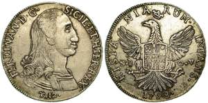 PALERMO. Ferdinando III di Borbone (a nome ... 