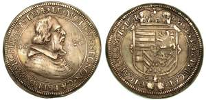 AUSTRIA. Leopold V, 1619-1632., Thaler 1620. ... 