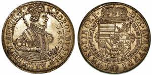 AUSTRIA. Leopold V, 1619-1632., Thaler 1632, ... 