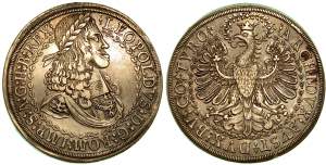 AUSTRIA. Leopold I, 1657-1705., 2 Thaler ... 