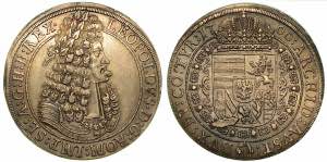 AUSTRIA. Leopold I, 1657-1705., Thaler 1700. ... 