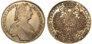 AUSTRIA. Maria Theresia, 1740-1780., Thaler ... 