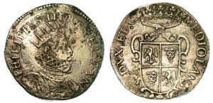 MILANO. FILIPPO III, 1598-1621. Ducatone ... 