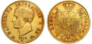 MILANO. NAPOLEONE I, 1805-1814. 40 Lire ... 