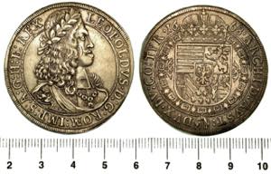 AUSTRIA. LEOPOLD I, 1657-1705. Thaler 1668. ... 