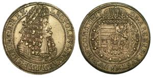 AUSTRIA. LEOPOLD I, 1657-1705. Thaler 1704. ... 