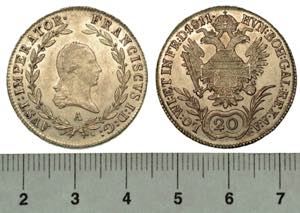 AUSTRIA. FRANZ I, 1806-1835 (come Imperatore ... 