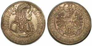 AUSTRIA. LEOPOLD I, 1657-1705. 2 Thaler s.d. ... 
