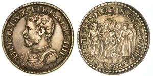 FERRARA. ERCOLE II DESTE, 1534-1559. ... 
