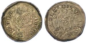 AQUILEIA. PIETRO, 1299-1301. Denaro ... 