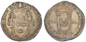 ROMA. URBANO VIII, 1623-1644. Testone ... 