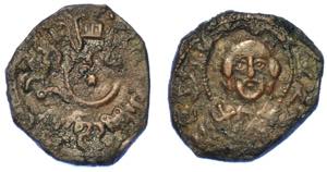 BARI. RUGGERO II, 1139-1154. Follaro.Piccola ... 