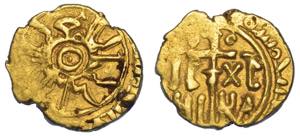 MESSINA. GUGLIELMO I, 1154-1166. Tarì, anno ... 