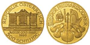 AUSTRIA. REPUBBLICA. 500 Shilling 1998. ... 