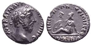 Marcus Aurelius , as Caesar (139-161 AD). AR ... 