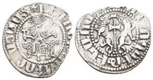 Armenia. Levon I (1187-1219). AR Tram.
Obv. ... 