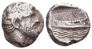 PHOENICIA, Arados, (c.400-350 B.C.), silver ... 