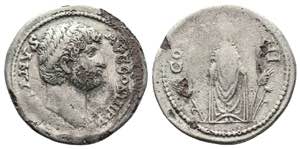 Hadrian (AD 117-138). AR cistophorus  ... 