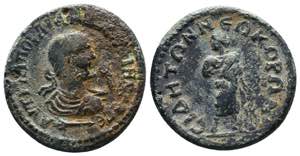 Valerian I (253-260). Pamphylia, Side. Æ
.

