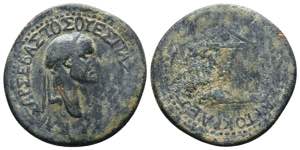 GALATIA. Ancyra. Vespasian (69-79). Ae. Cn. ... 