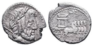 L. Calpurnius Piso Frugi (90 BC) Denarius ... 