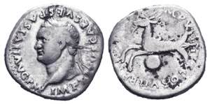 VESPASIAN. 69-79 AD. AR Denarius. Struck 79 ... 