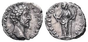 Marcus Aurelius , as Caesar (139-161 AD). AR ... 