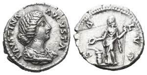 Faustina Junior (Augusta, AD 147-175/6). AR ... 