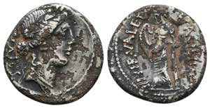 Man. Acilius Glabrio AR Denarius. Rome, 49 ... 