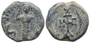 Byzantine Lead Seals, 7th - 13th Centuries.