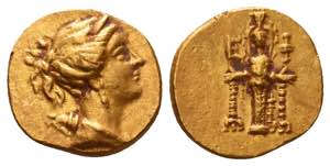 IONIA. Ephesus. Ca. 133-88 BC. AV stater. ... 