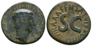 AUGUSTUS (27 BC-14 AD). As. Rome; M. Salvius ... 