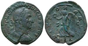 Trajan Decius, 249 - 251
Sestertius 249-251, ... 