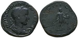 Gordian III. AD 238-244. Æ Sestertius