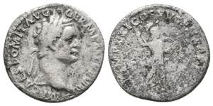 Domitian AR Denarius. Rome, AD 81.