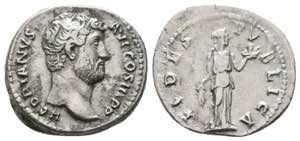 Hadrian. AD 117-138. AR Denarius