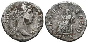 Hadrian. AD 117-138. AR Denarius