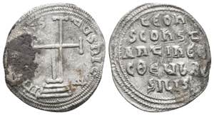 Leo IV the Khazar, with Constantine VI, AR ... 
