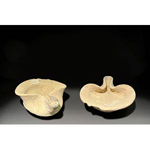 Ceramic lrge oil lamp, Iron Age , Israelite ... 