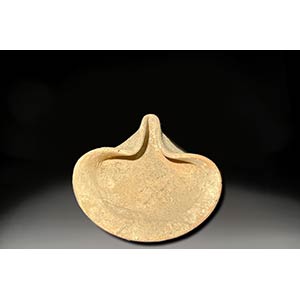 Ceramic lrge oil lamp, late bronze age, ... 