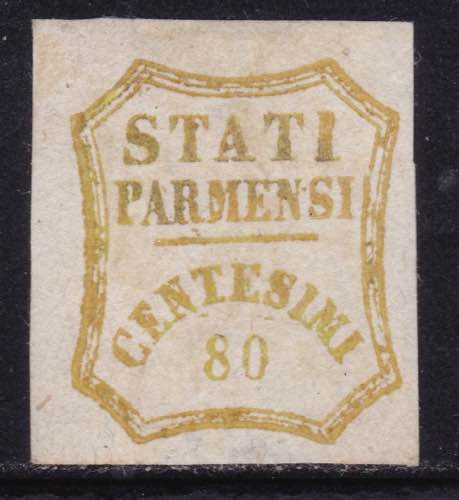 1859 - 80 c. bistro oliva n. 18 ... 
