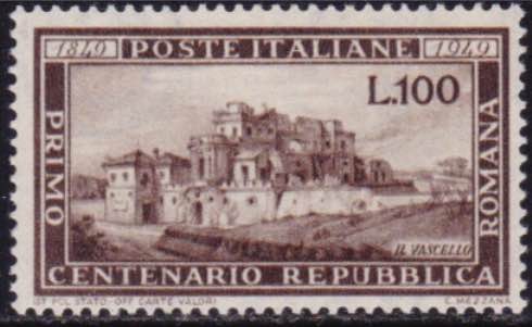 1949 - Repubblica Romana  n. 600. ... 
