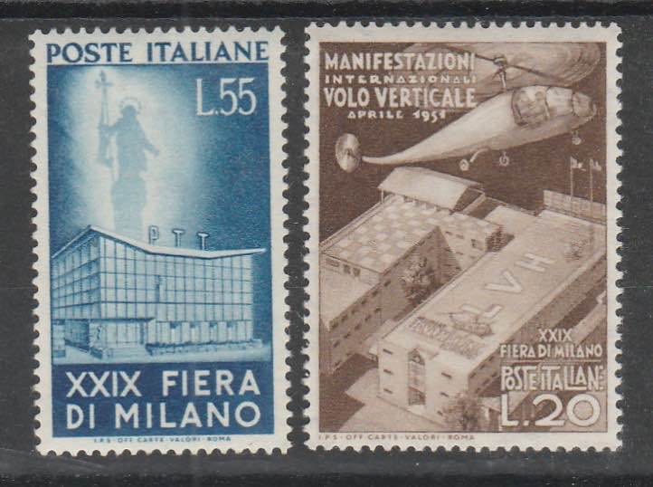 1950 - Fiera di Milano n. 657/58. ... 