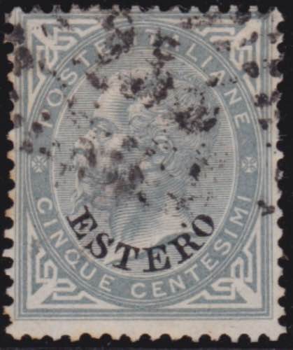 1874 - Levante n. 3 5 cent. ... 